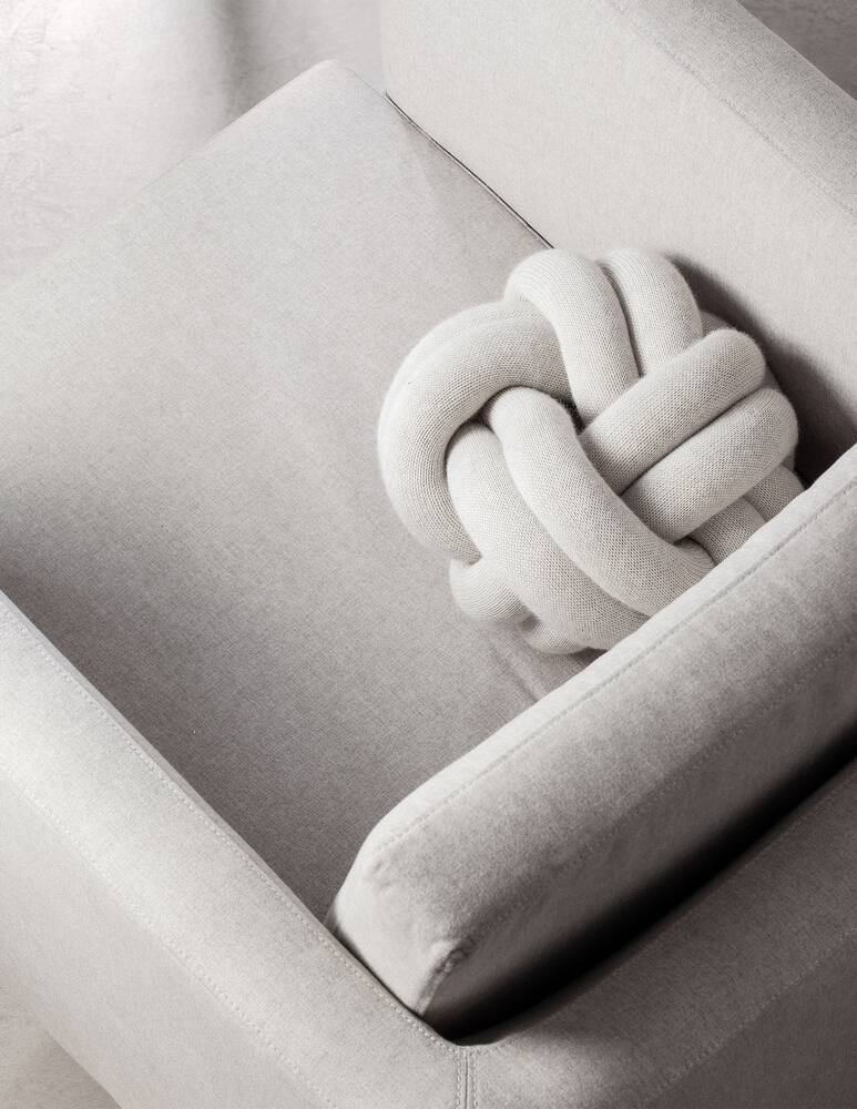 rinascente Design House Stockholm Knot Cushion - white
