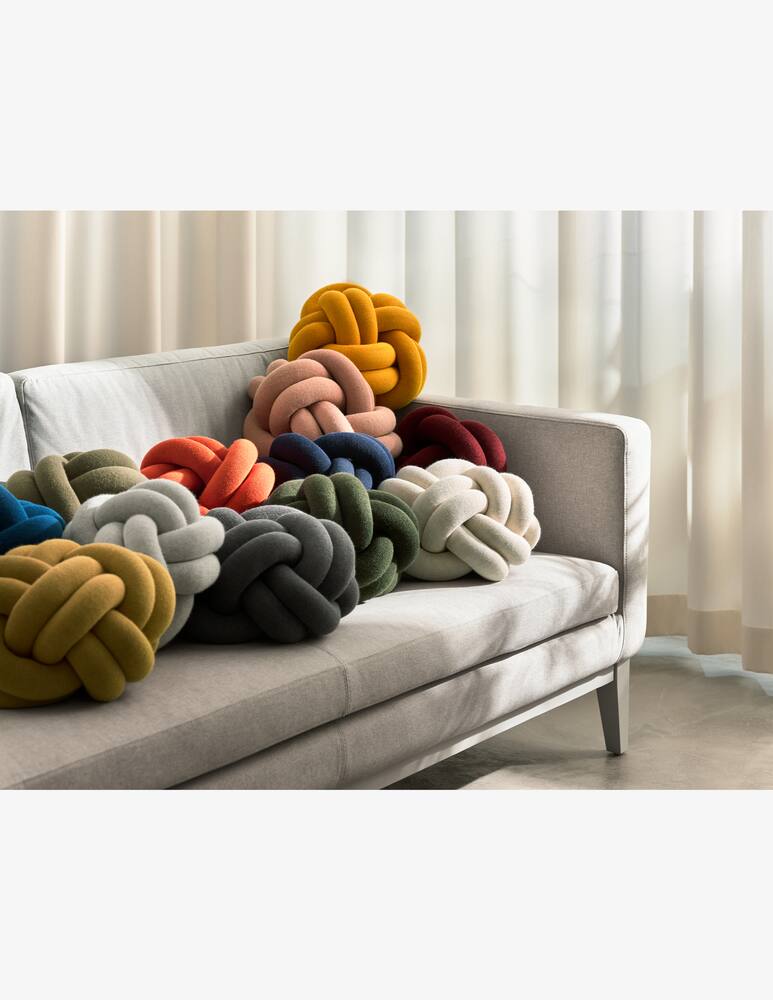 rinascente Design House Stockholm Knot Cushion - orange