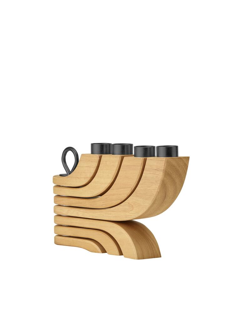 rinascente Design House Stockholm Nordic Light 4 arms candelabra - Marrone