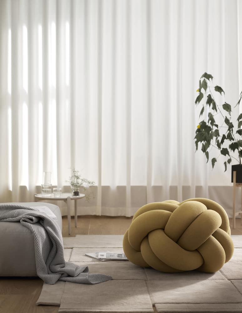 Design House Stockholm Pouf Knot XL - immagine 2 Design House Stockholm Pouf Knot XL - immagine 2