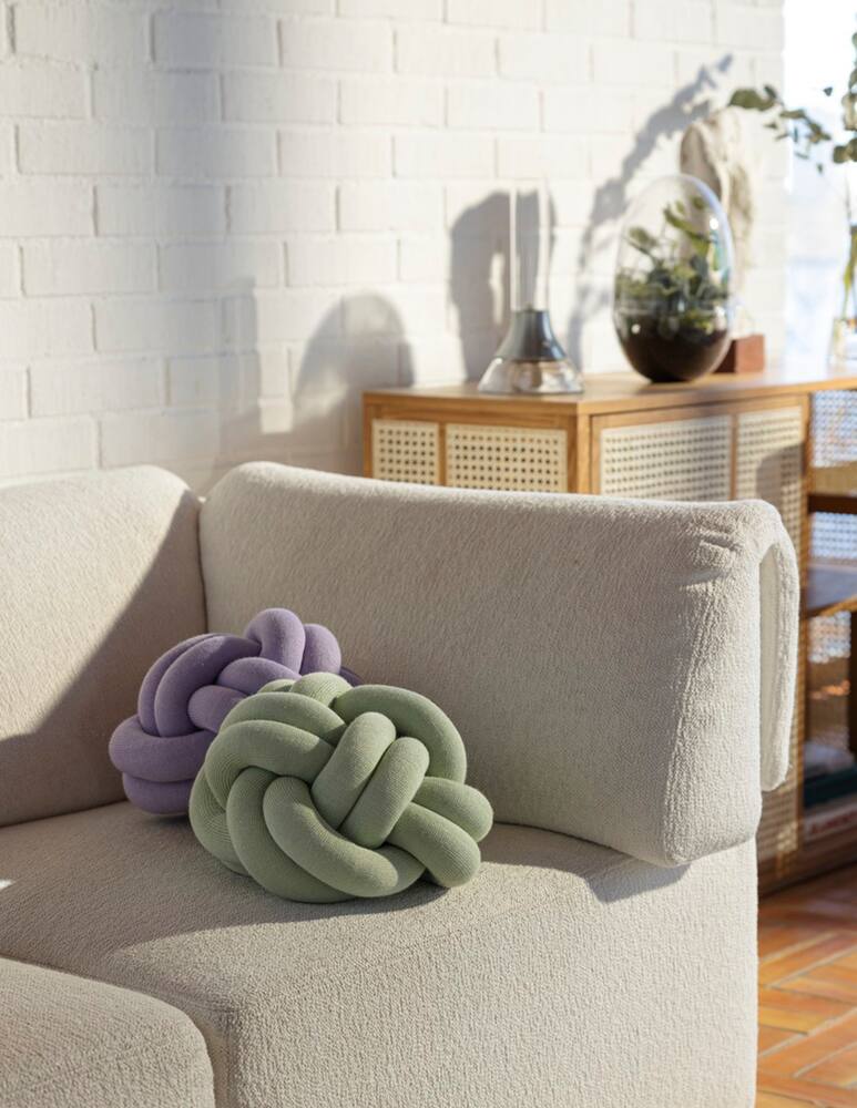 rinascente Design House Stockholm Knot Cushion - mint green