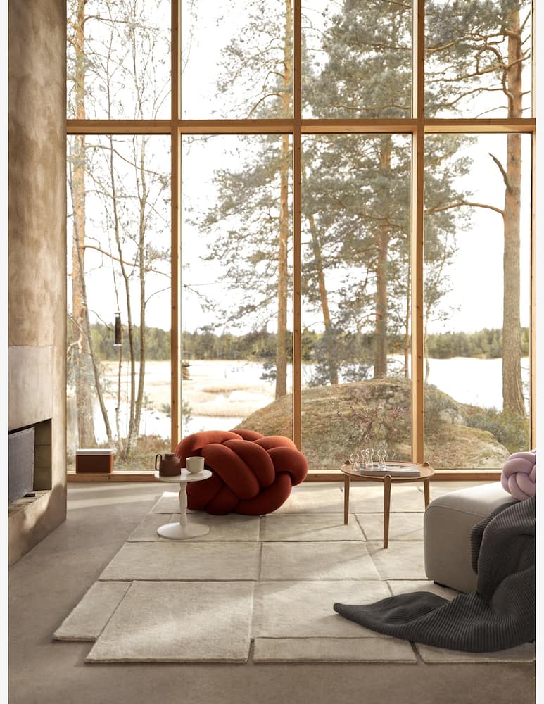 Design House Stockholm Pouf Knot XL - immagine 2 Design House Stockholm Pouf Knot XL - immagine 2