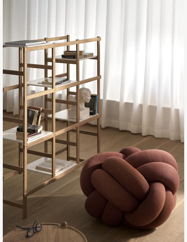Design House Stockholm Pouf Knot XL - immagine 3 Design House Stockholm Pouf Knot XL - immagine 3