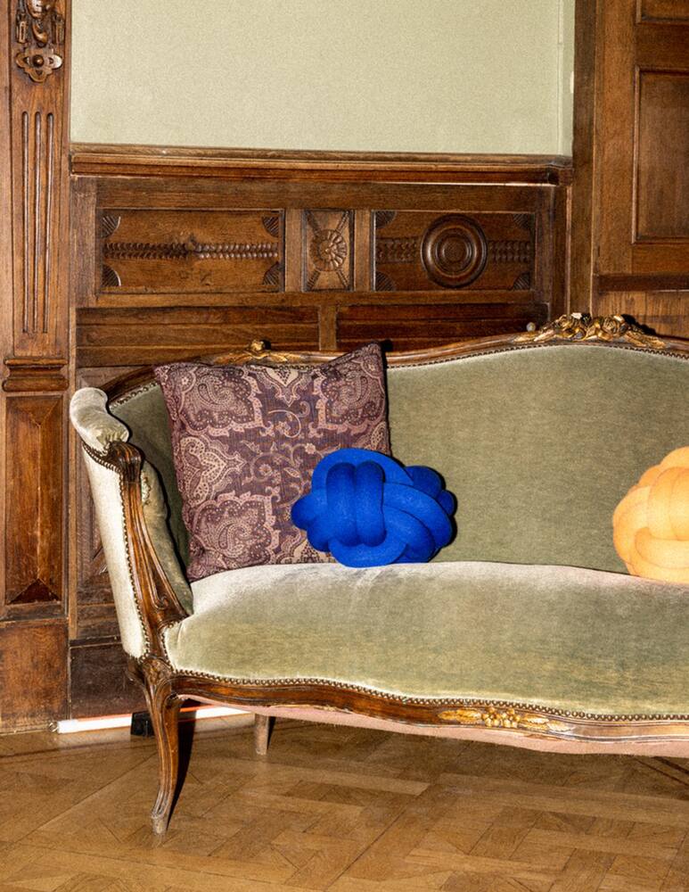 rinascente Design House Stockholm Knot Cuscino - Klein Blue