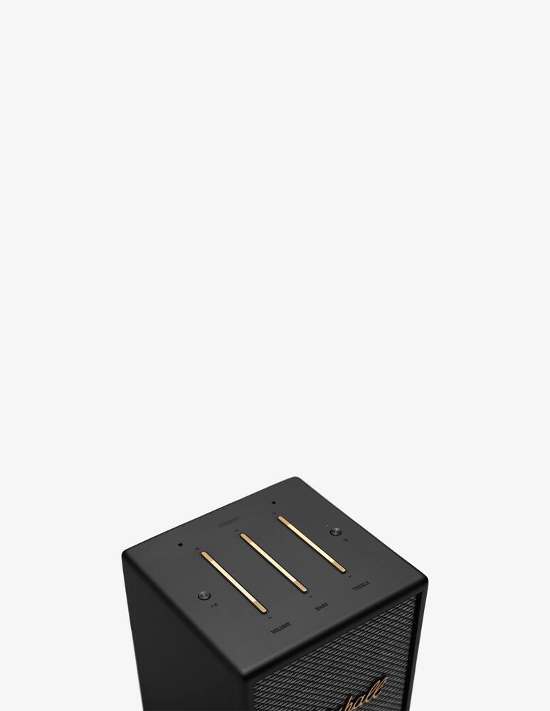 rinascente Marshall Uxbridge Voice Alexa Bluetooth Speaker - Black