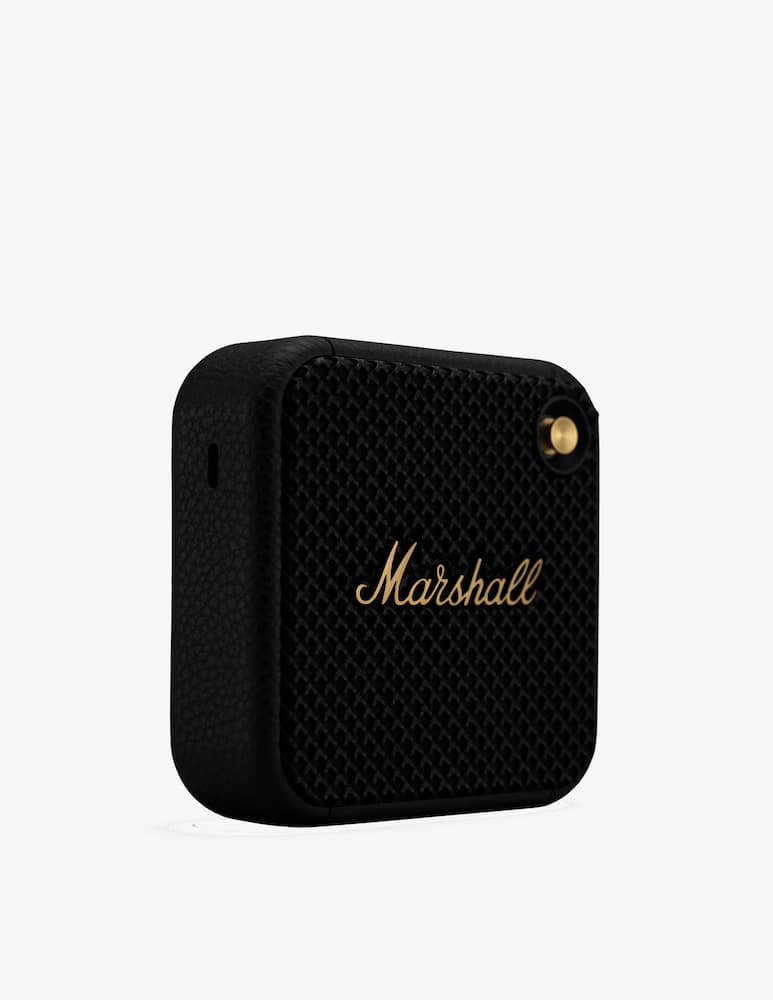 rinascente Marshall Willen Bluetooth Speaker Portatile Nero & Brass - Nero