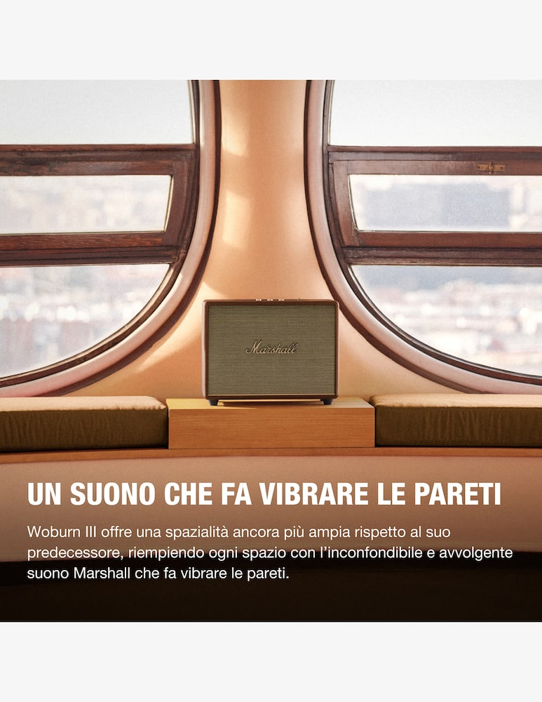 rinascente Marshall Marshall Woburn III Bluetooth Altoparlante