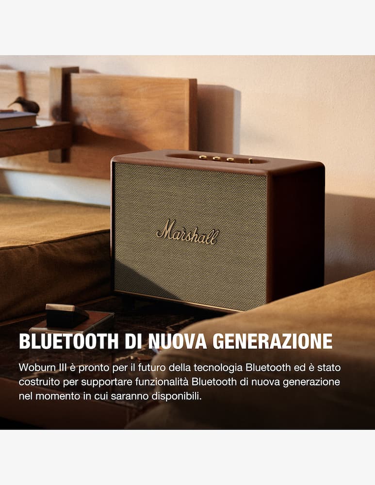 rinascente Marshall Marshall Woburn III Bluetooth Altoparlante