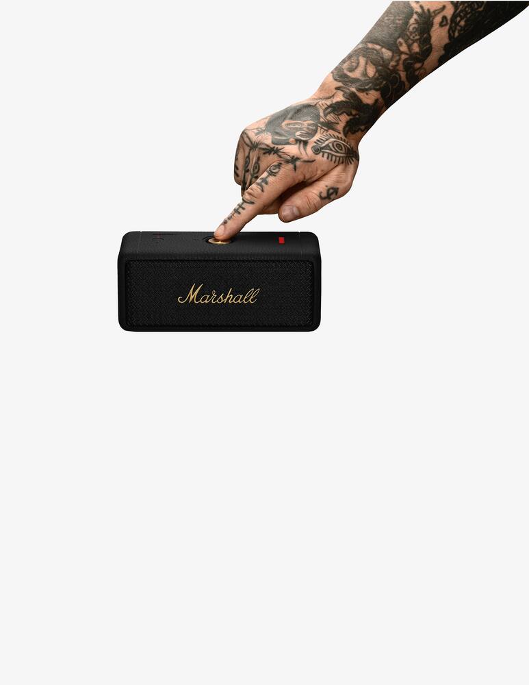 rinascente Marshall Emberton Ii Bluetooth Speaker Portatile Nero & Brass - Nero