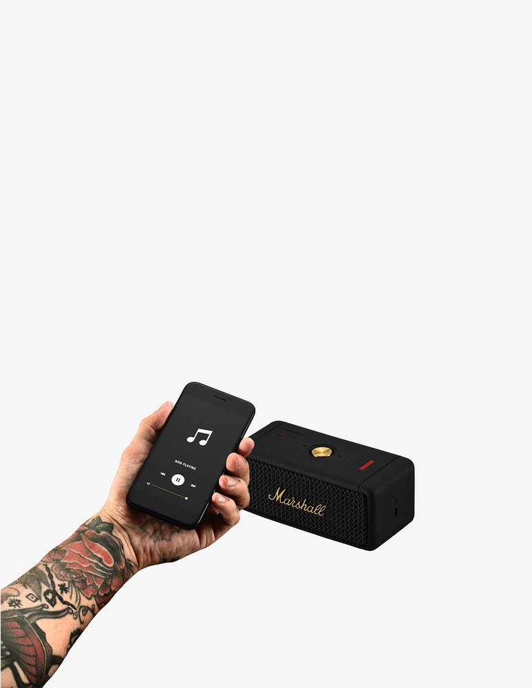 rinascente Marshall Emberton Ii Bluetooth Speaker Portatile Nero & Brass - Nero