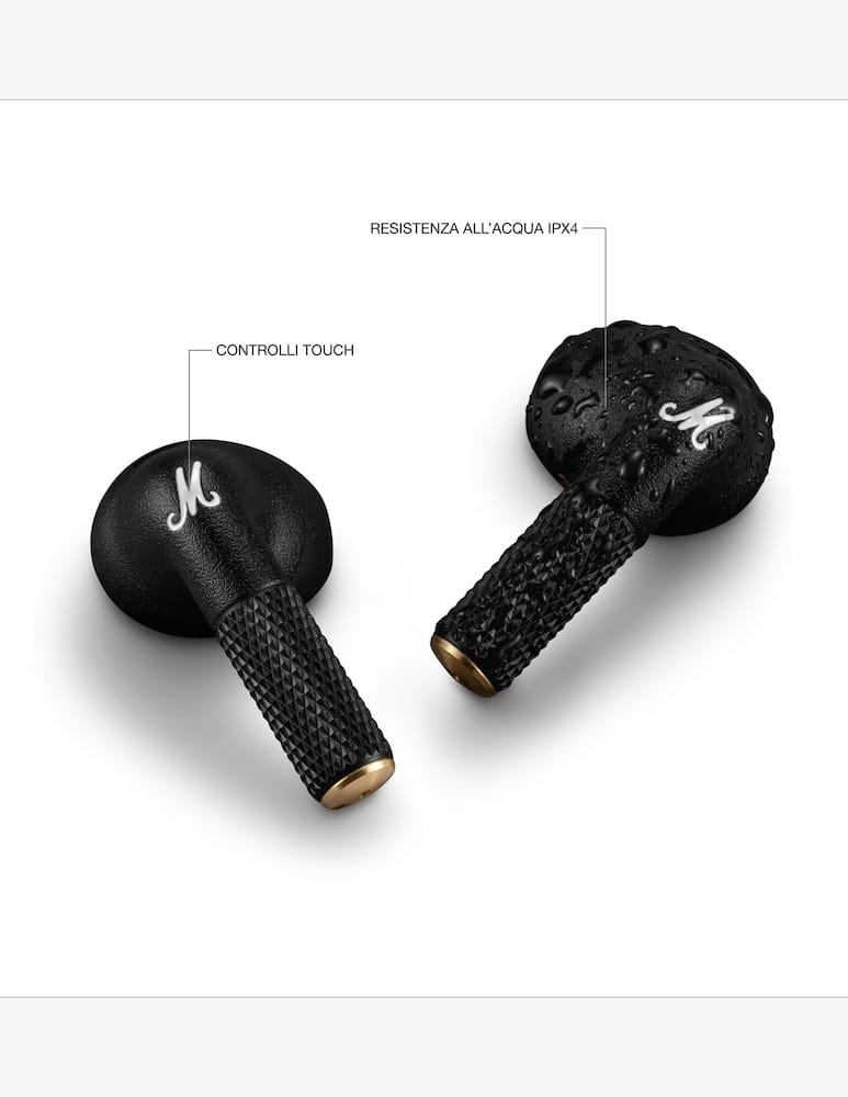 Marshall Cuffie Bluetooth Mode EQ Oro - immagine 3 Marshall Cuffie Bluetooth Mode EQ Oro - immagine 3