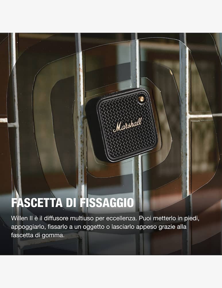 rinascente Marshall Willen II Portable Bluetooth Altoparlante