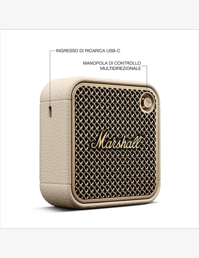 Marshall Willen II Portable Bluetooth Altoparlante - immagine 4 Marshall Willen II Portable Bluetooth Altoparlante - immagine 4