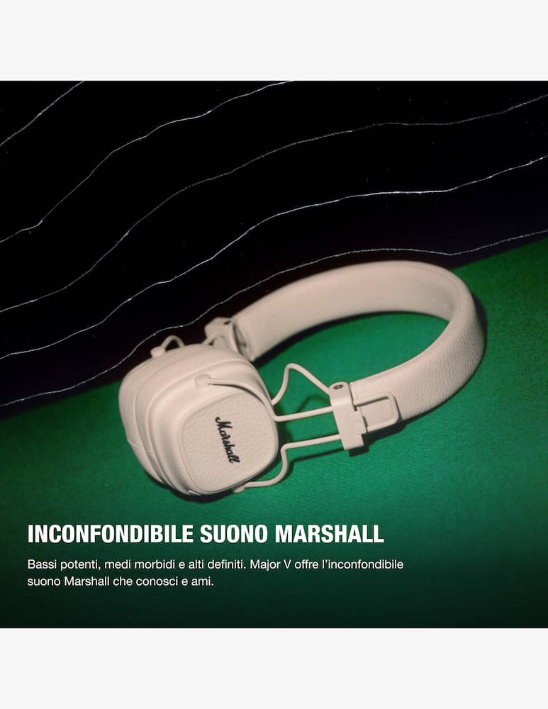Marshall Major V Wireless On-Ear Cuffie - immagine 2 Marshall Major V Wireless On-Ear Cuffie - immagine 2