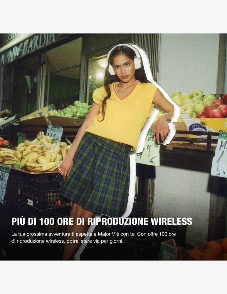 rinascente Marshall Major V Wireless On-Ear Cuffie