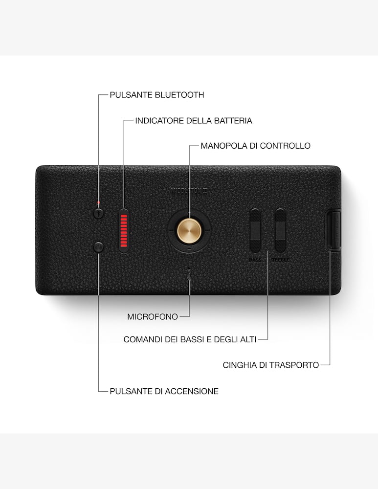 rinascente Marshall Middleton II Portable Bluetooth Altoparlante