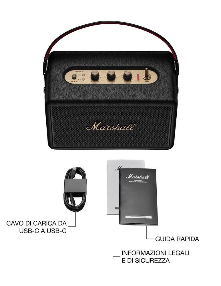 rinascente Marshall Kilburn III Bluetooth Speaker