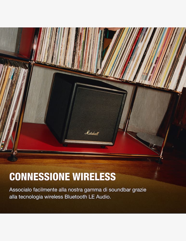 rinascente Marshall Speaker Heston Sub 200 Black