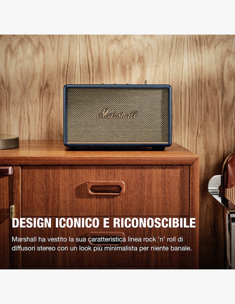 rinascente Marshall Speaker Acton Iii Bt Midnight Blue