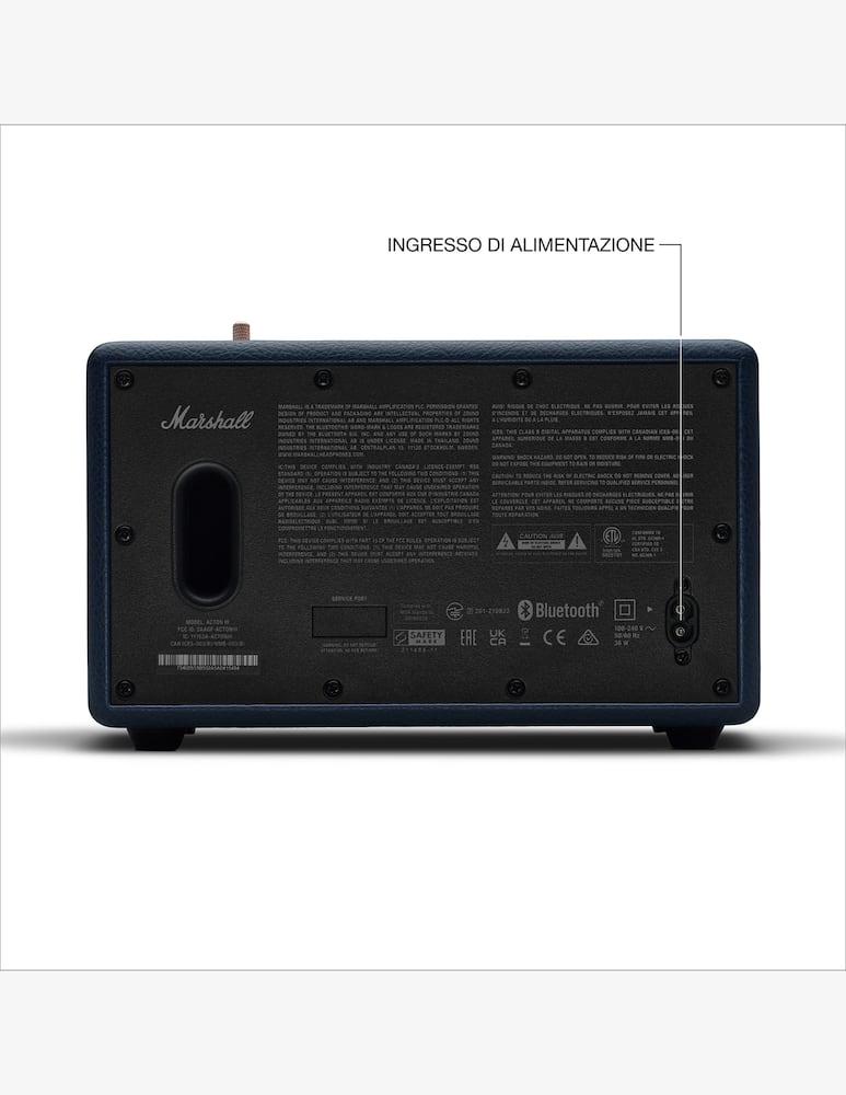 rinascente Marshall Speaker Acton Iii Bt Midnight Blue