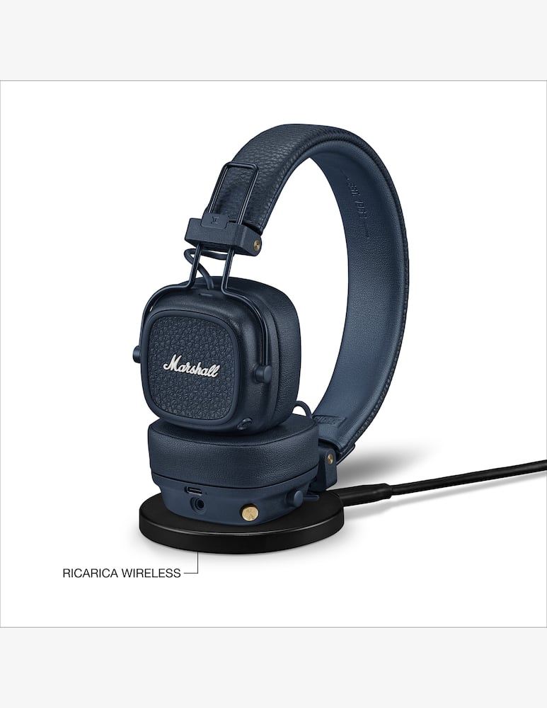 Marshall Major V Midnight Blue Headphones - immagine 7 Marshall Major V Midnight Blue Headphones - immagine 7