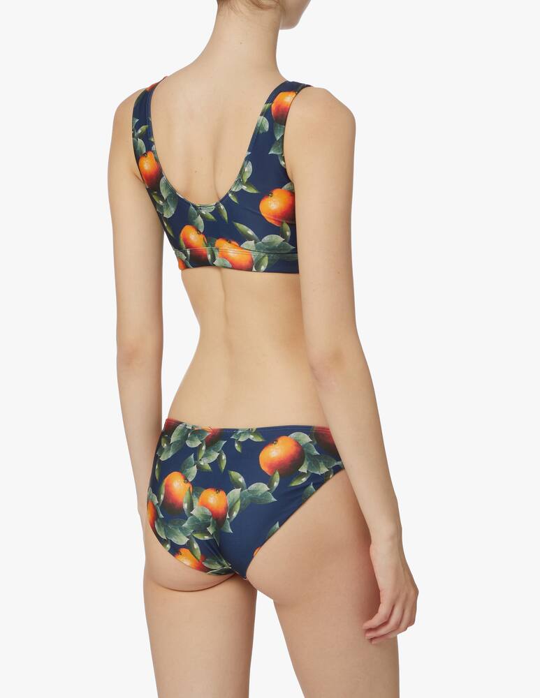 rinascente Oas Top bikini a fascia Dark Orange