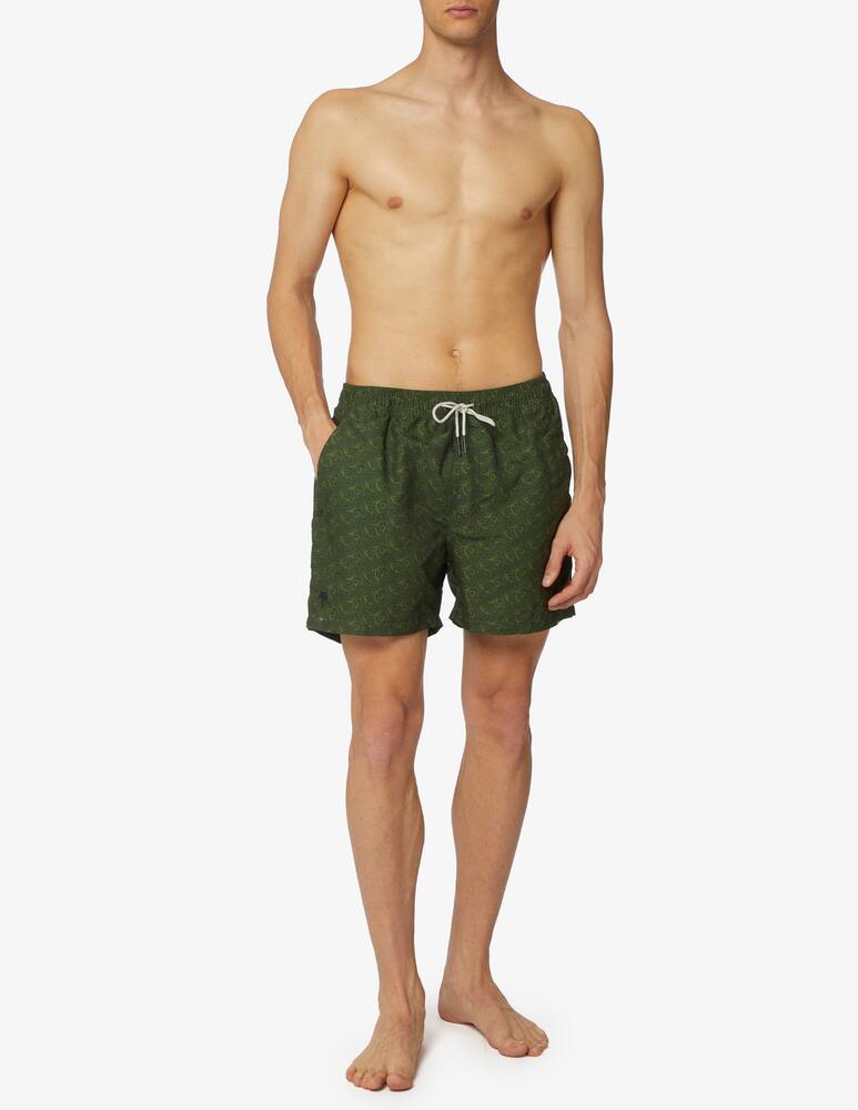 rinascente Oas Costume green squiggle