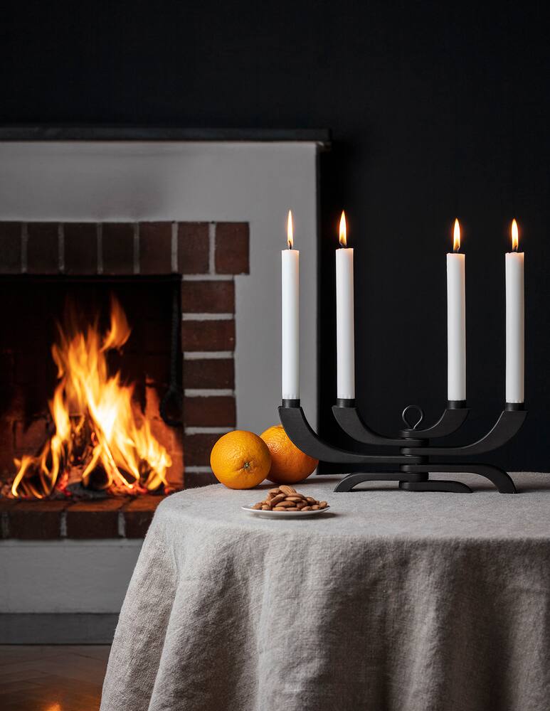 rinascente Design House Stockholm Nordic Light 4 arms candelabra - Bianco