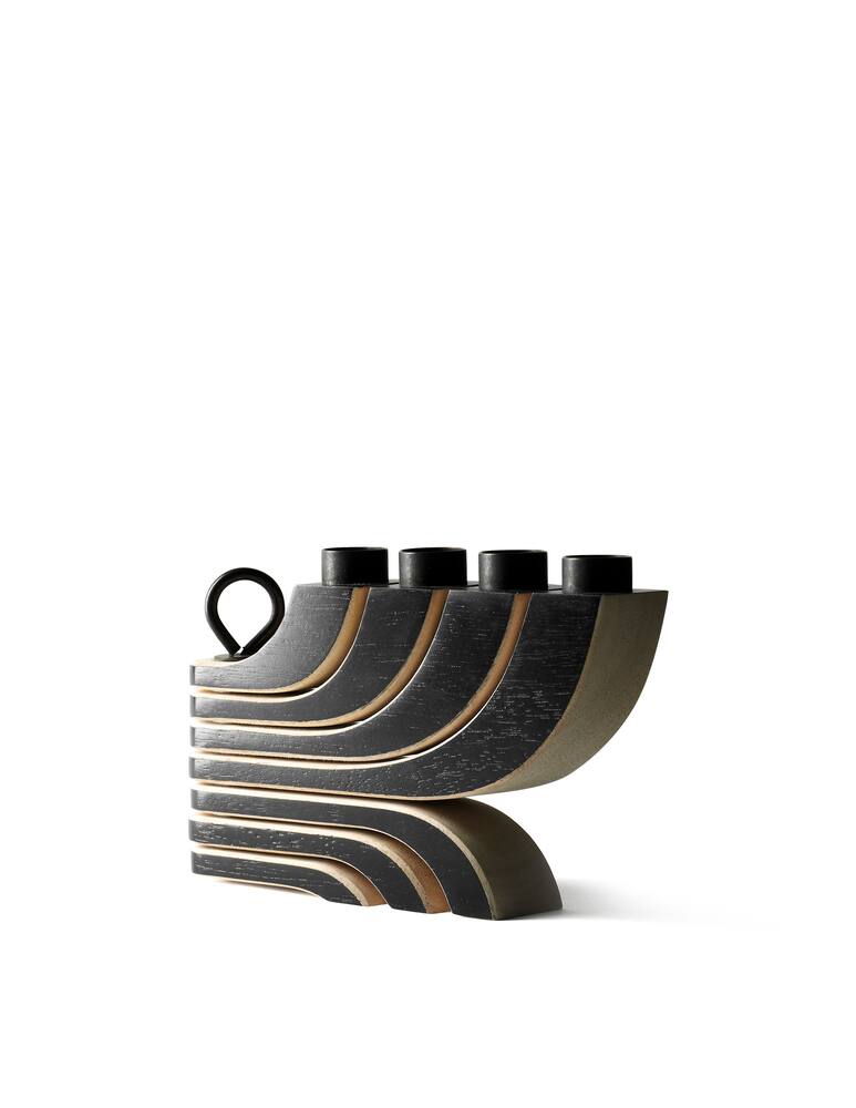 rinascente Design House Stockholm Nordic Light 4 arms candelabra - Bianco