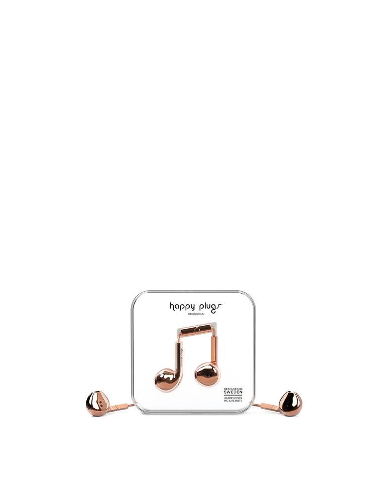 rinascente Happy Plugs Auricolari Plus Rose Gold 