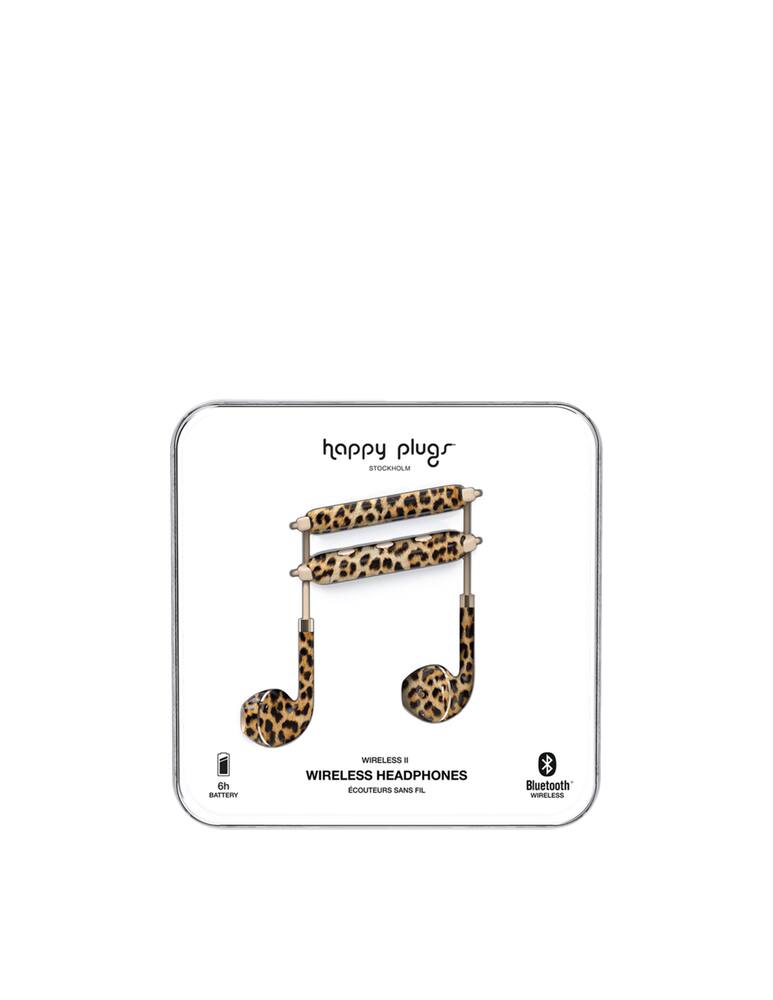 rinascente Happy Plugs Cuffie Wireless II - Leopard