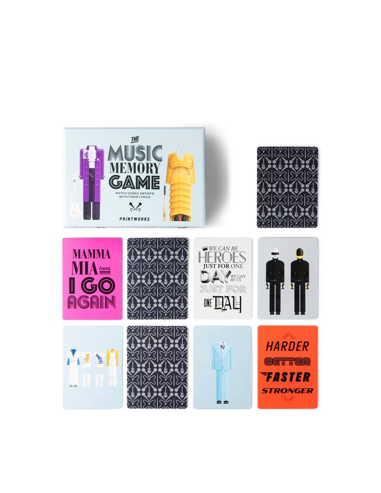 rinascente Printworks Memory Game Music - Multi