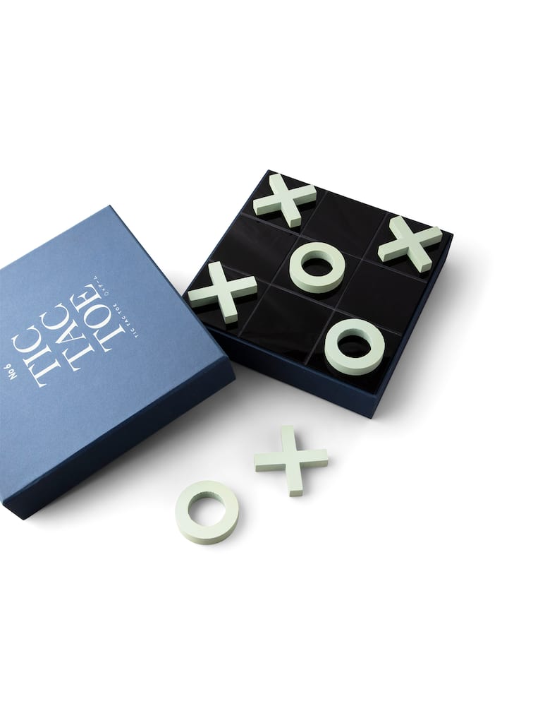 rinascente Printworks Classic Tic Tac Toe - Multicolor