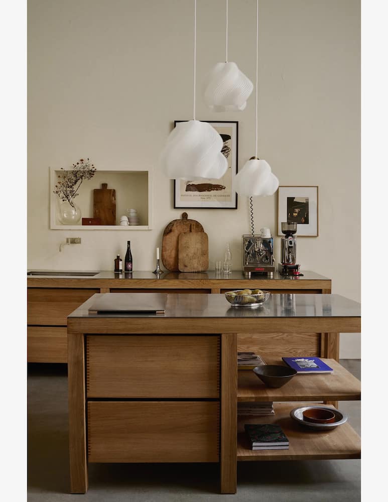 rinascente Creme Atelier Soft Serve Lamp Pendant 01 Chrome