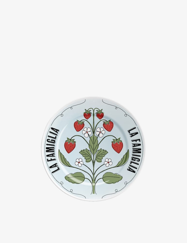 rinascente ilaria.i La Famiglia Strawberry Plate