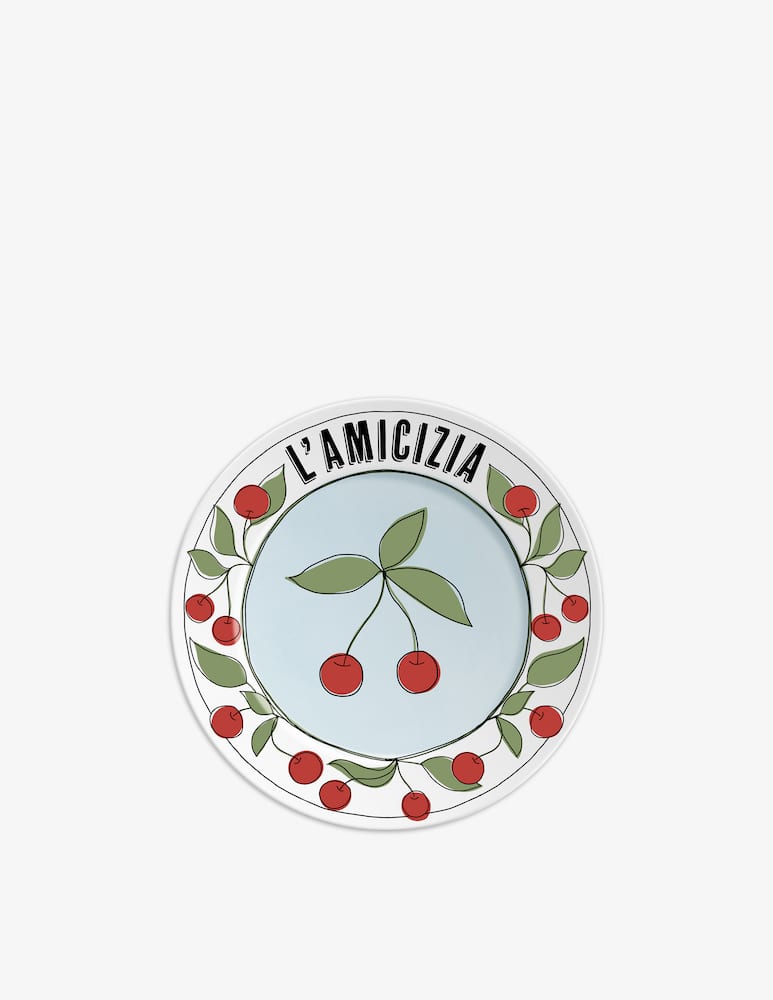 rinascente ilaria.i L’ Amicizia Cherry Plate