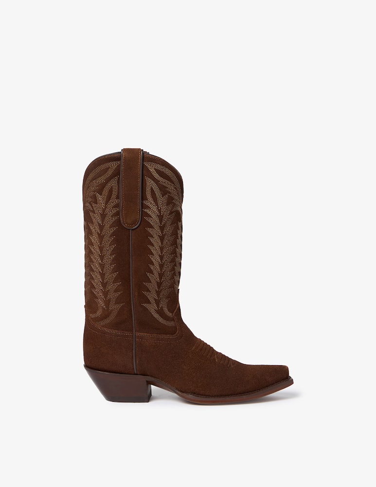 rinascente Caborca Texano mid suede boots