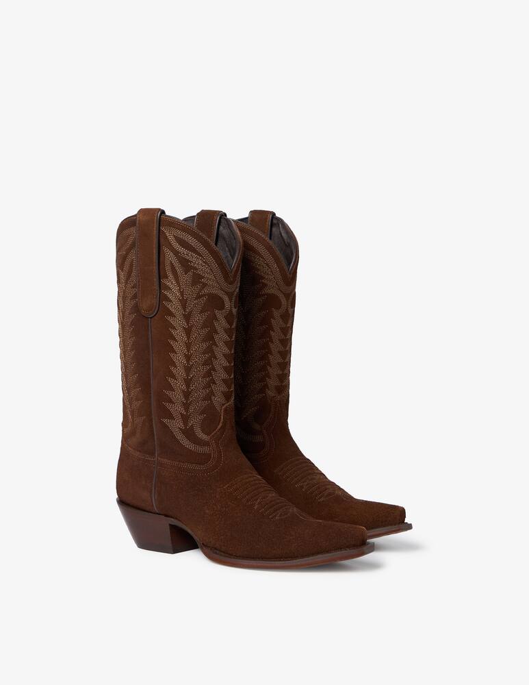 rinascente Caborca Texano mid suede boots