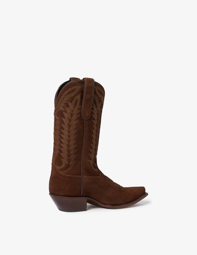 rinascente Caborca Texano mid suede boots