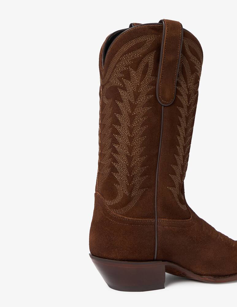rinascente Caborca Texano mid suede boots