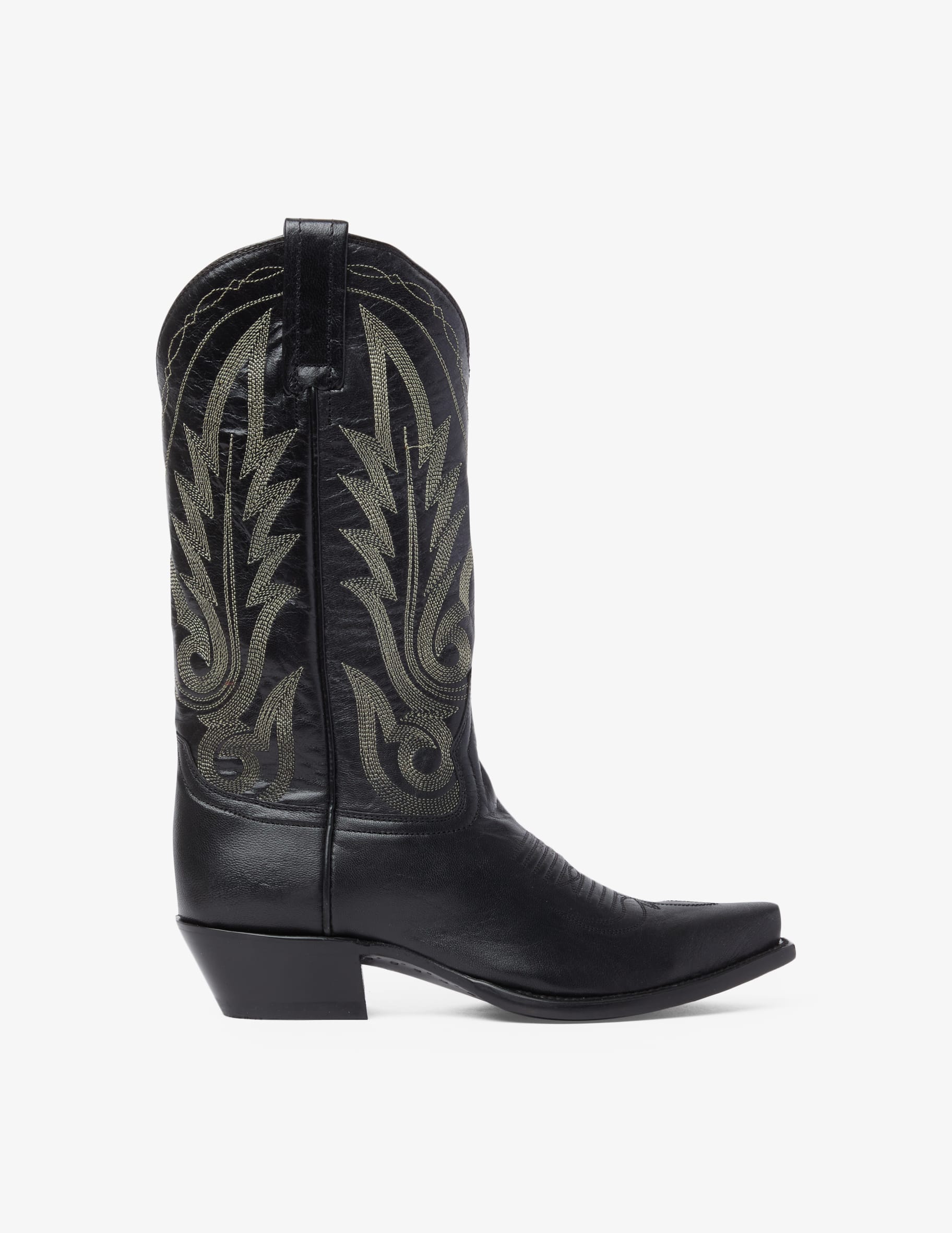 Shop Caborca Leather boots on Rinascente