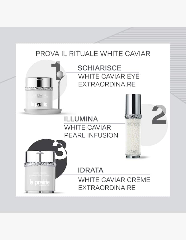 La Prairie White Caviar Crème Extraordinaire Crema Viso - immagine 7 La Prairie White Caviar Crème Extraordinaire Crema Viso - immagine 7