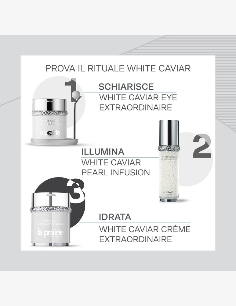 rinascente La Prairie White Caviar Crème Extraordinaire Crema Viso