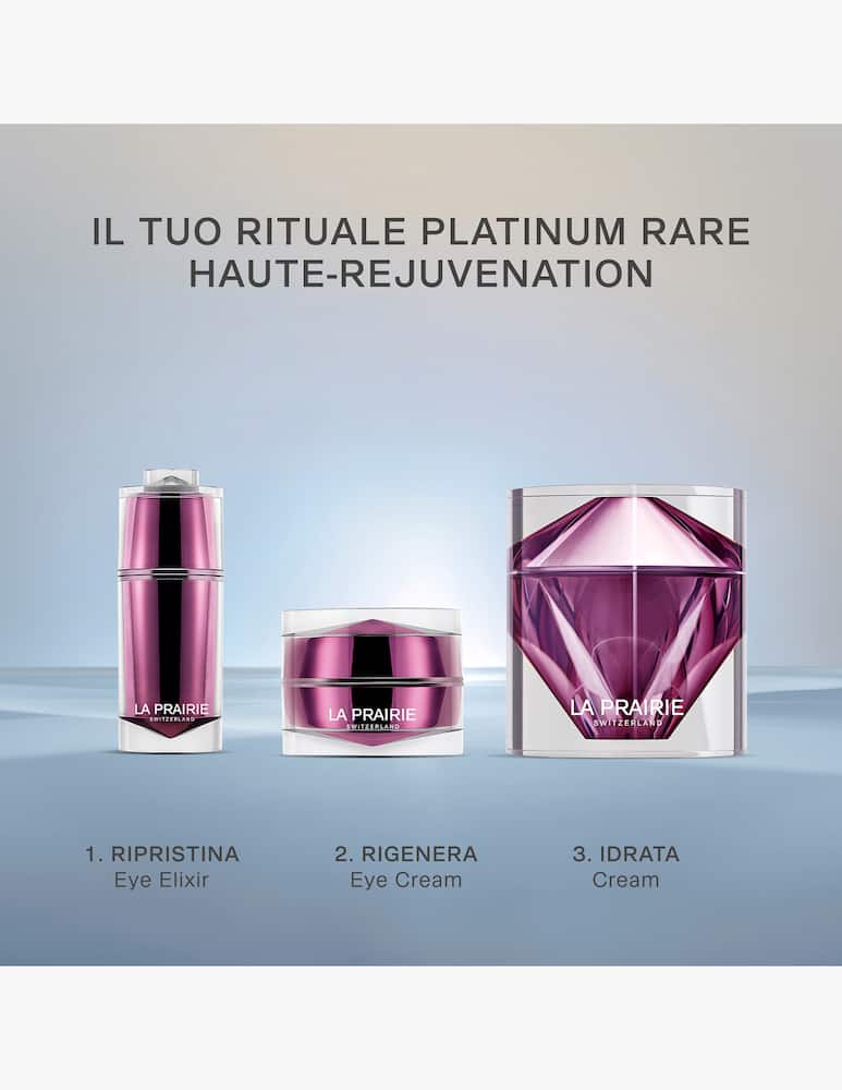 La Prairie Platinum Rare Haute Rejuvenation Eye Elixir siero occhi - immagine 8 La Prairie Platinum Rare Haute Rejuvenation Eye Elixir siero occhi - immagine 8
