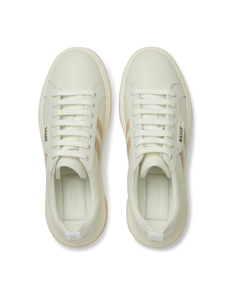 rinascente Bally Maxim leather sneakers