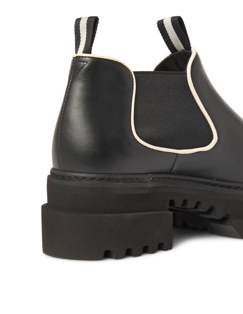 rinascente Bally Giordy platform chelsea booties