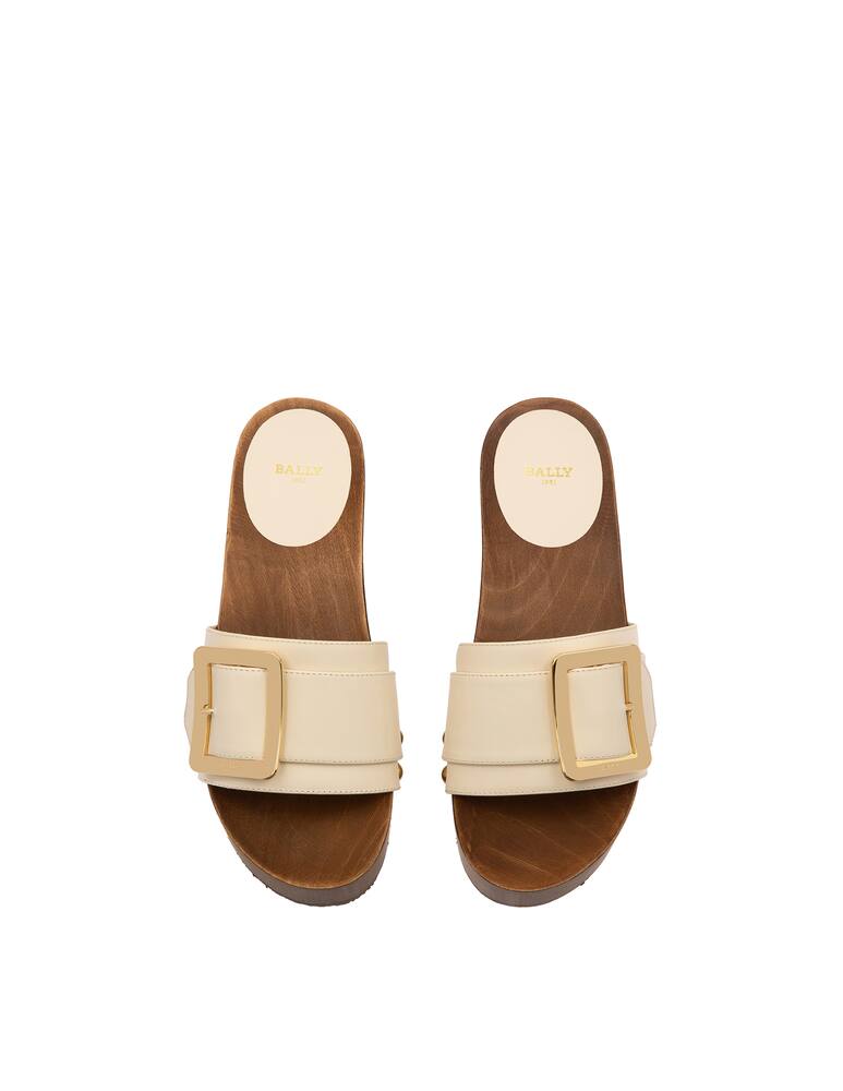 rinascente Bally Leather clogs