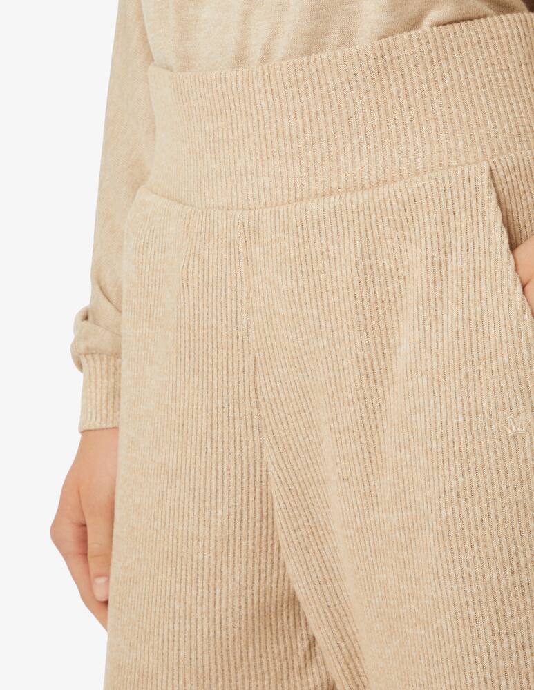 rinascente Triumph Thermal wide leg and high rise trousers - Beige