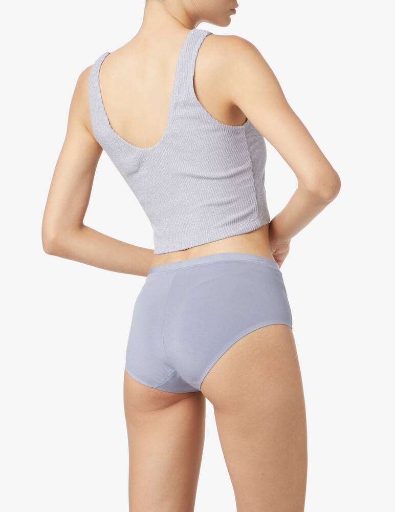 rinascente Triumph Canotta crop Thermal - Azzurro