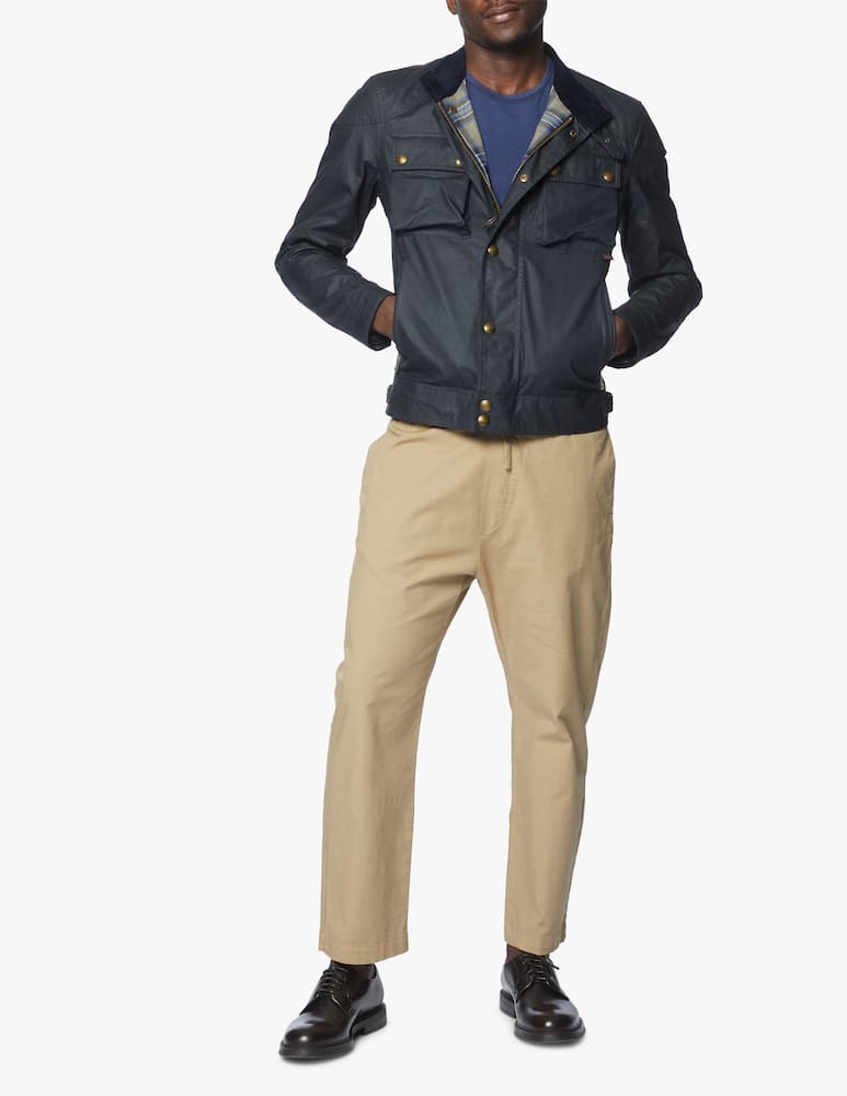 rinascente Belstaff Waxed cotton racemaster jacket